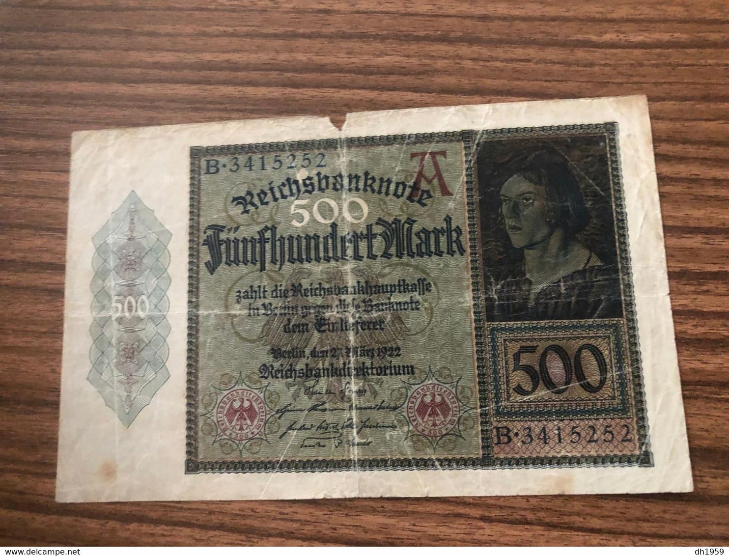 LOT DE 32 REICHSBANKNOTE INFLATION MARK BANKNOTE BILLET BANQUE GELDSCHEIN BILL