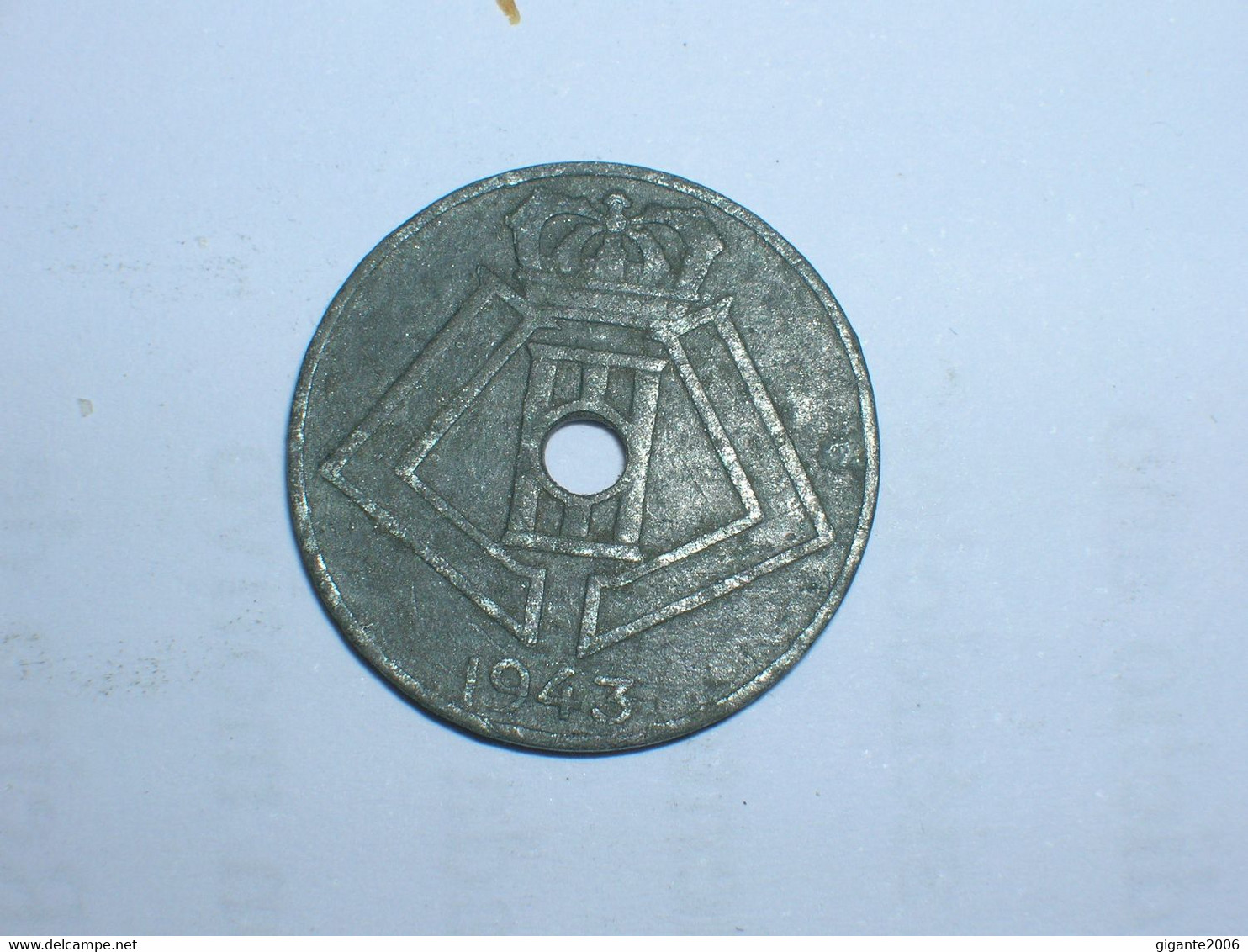BELGICA 5 CENTIMOS 1943, BELGIQUE (12163) - 5 Cents