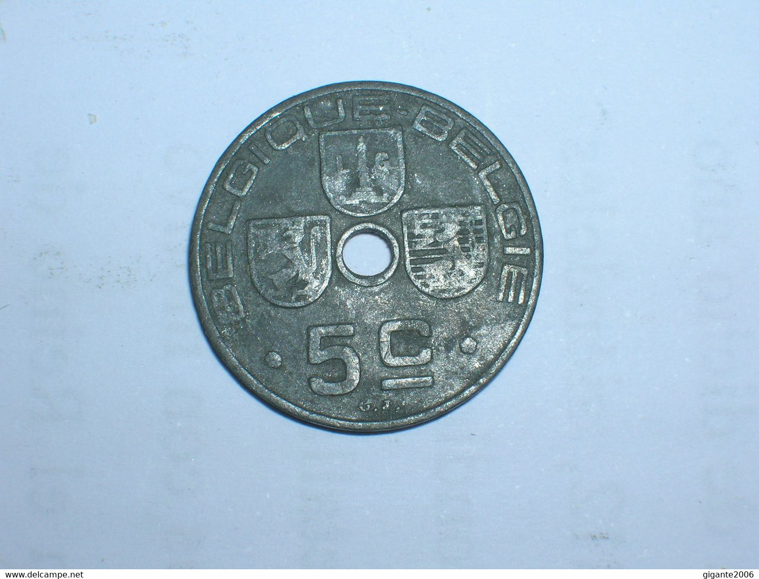 BELGICA 5 CENTIMOS 1943, BELGIQUE (12163) - 5 Centimes