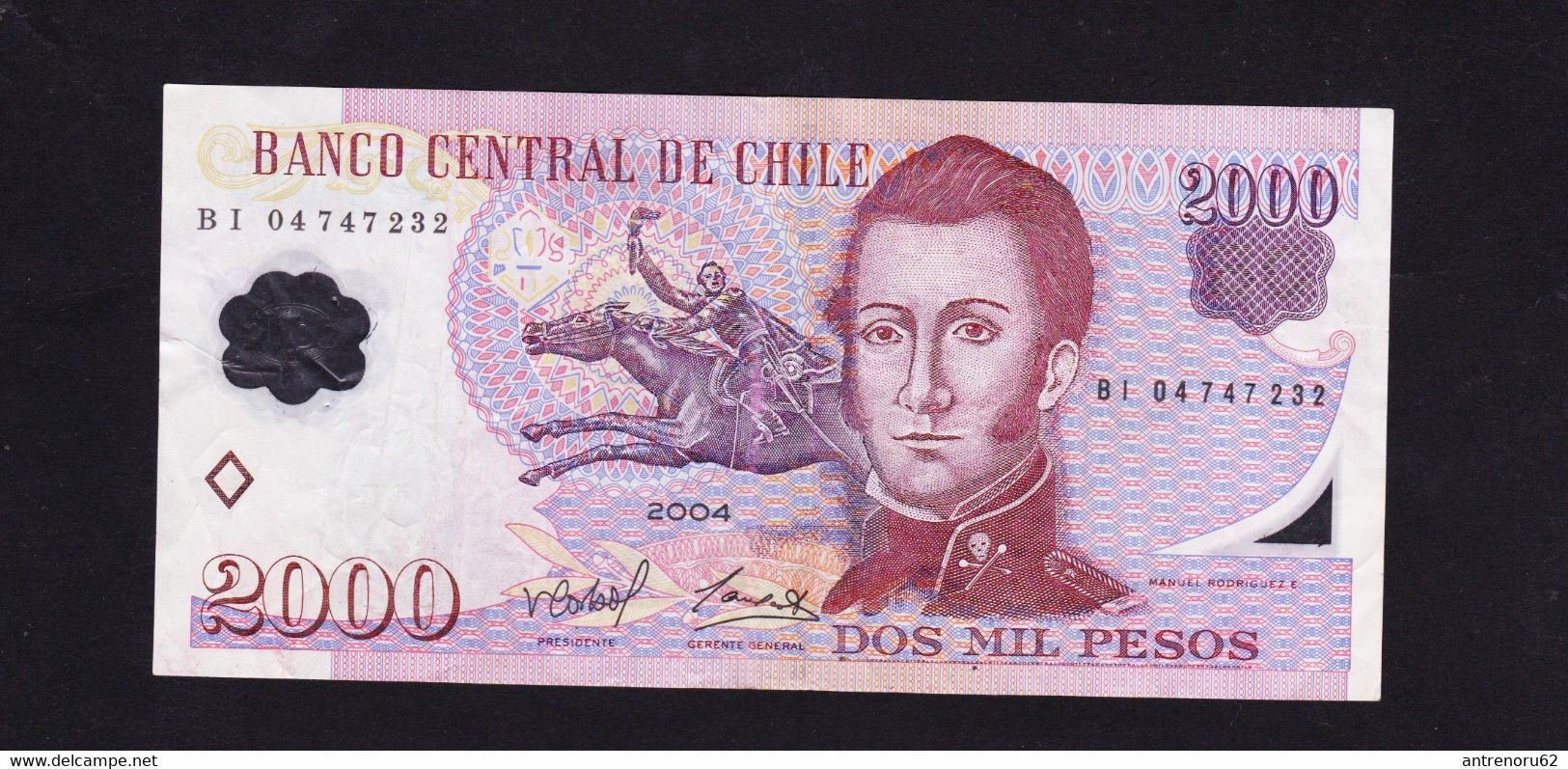 BANKNOTES-CHILE-CIRCULATED SEE-SCAN - Chile