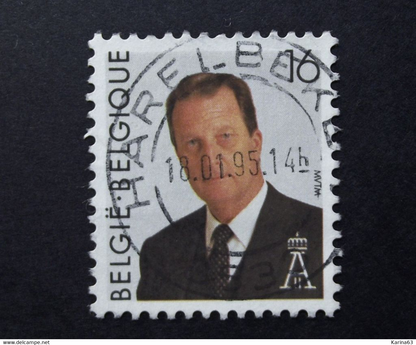 Belgie Belgique - 1993 - OPB/COB  2532  - ( 1 Value ) -  Koning Albert II  Obl. Harelbeke - Used Stamps