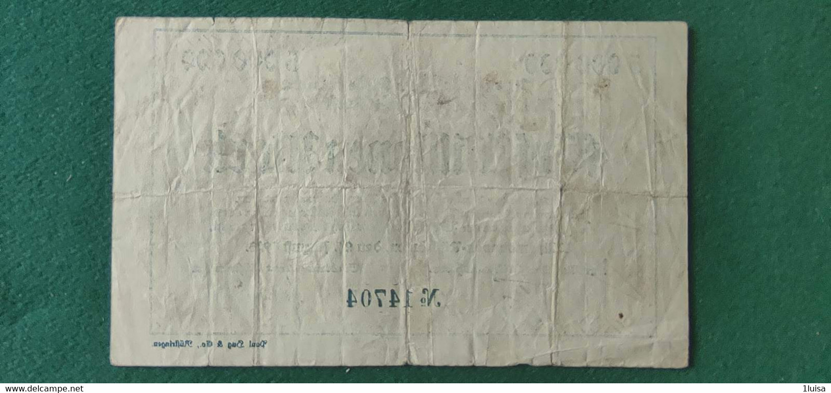 GERMANIA WILHELMSHAVEN 5 Milioni  MARK 1923 - Mezclas - Billetes