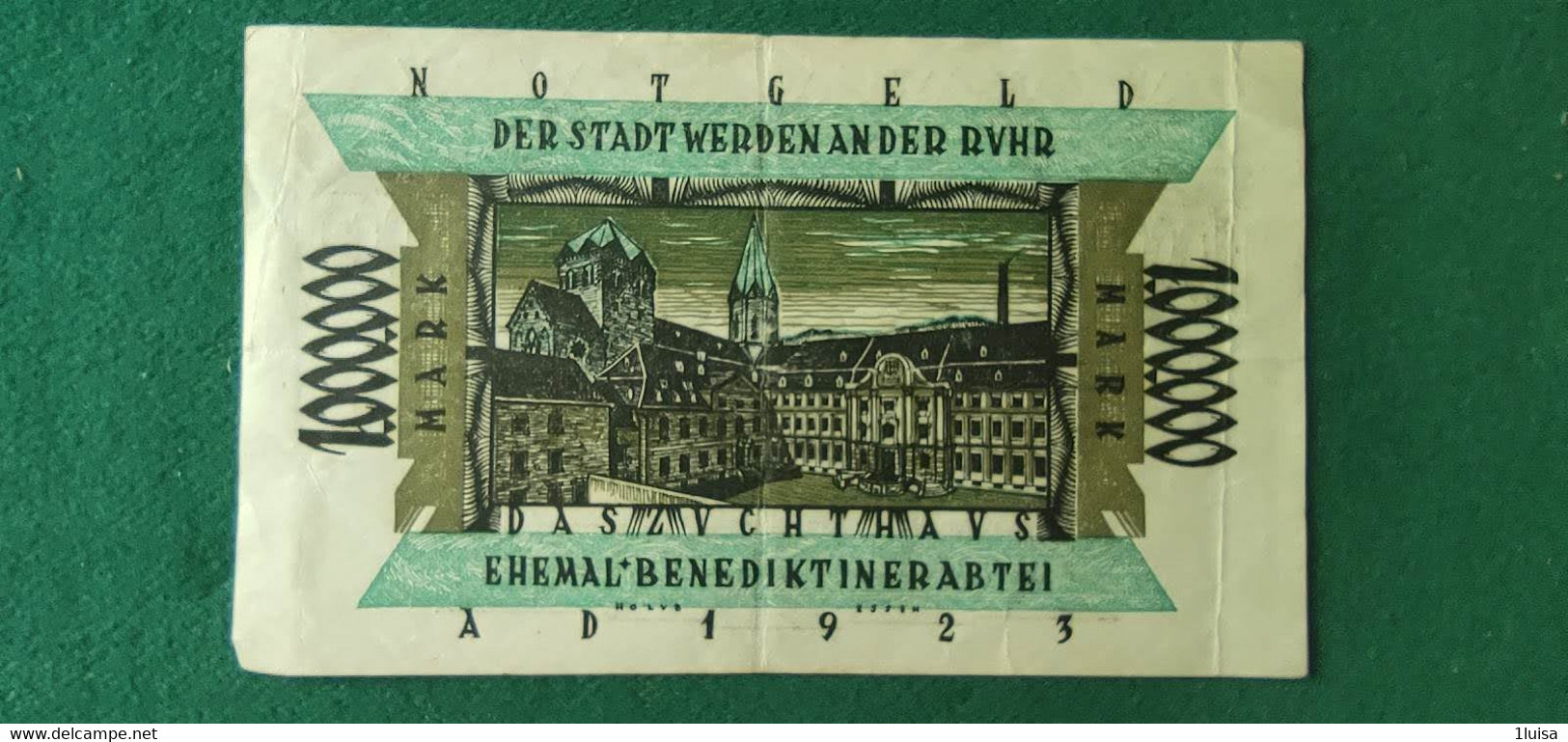 GERMANIA WERDEN 1 Milione  MARK 1923 - Lots & Kiloware - Banknotes