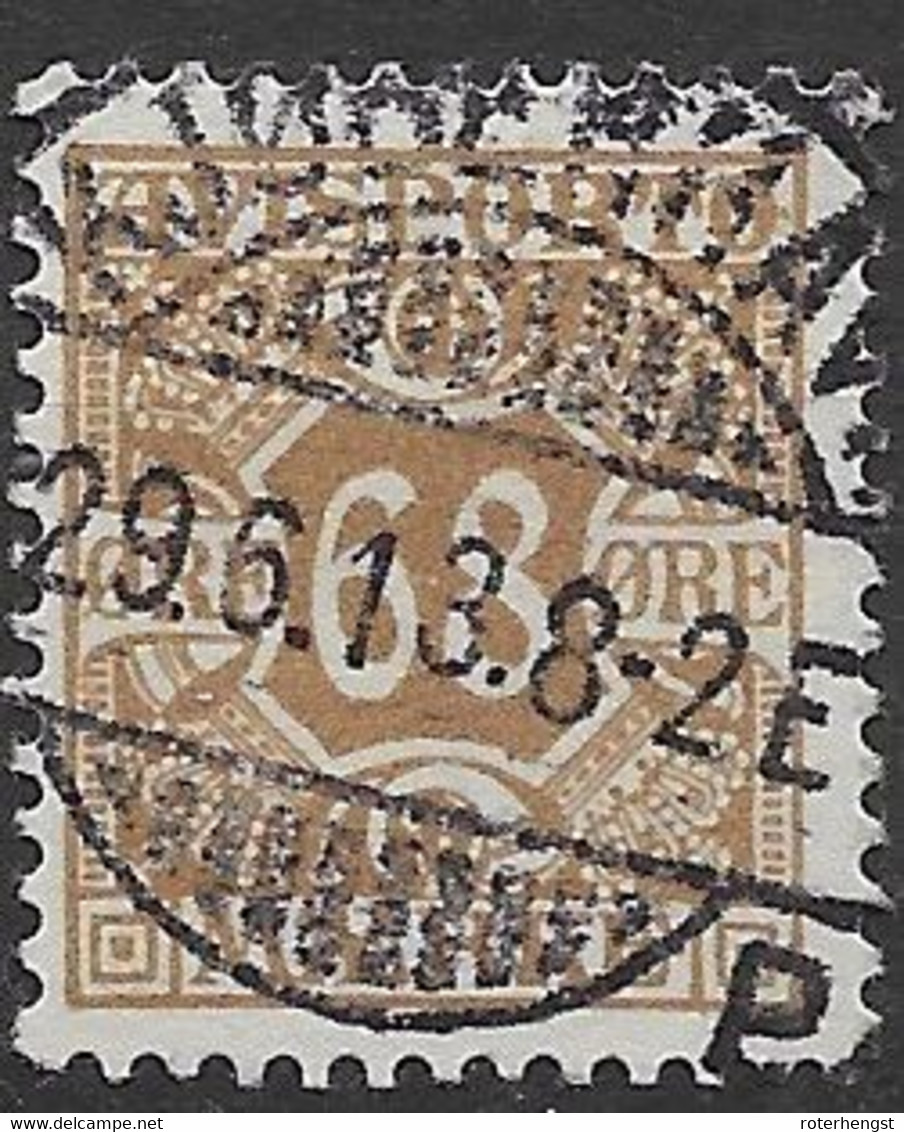 Denmark VFU 1907 32 Euros  Avisporto - Dienstzegels