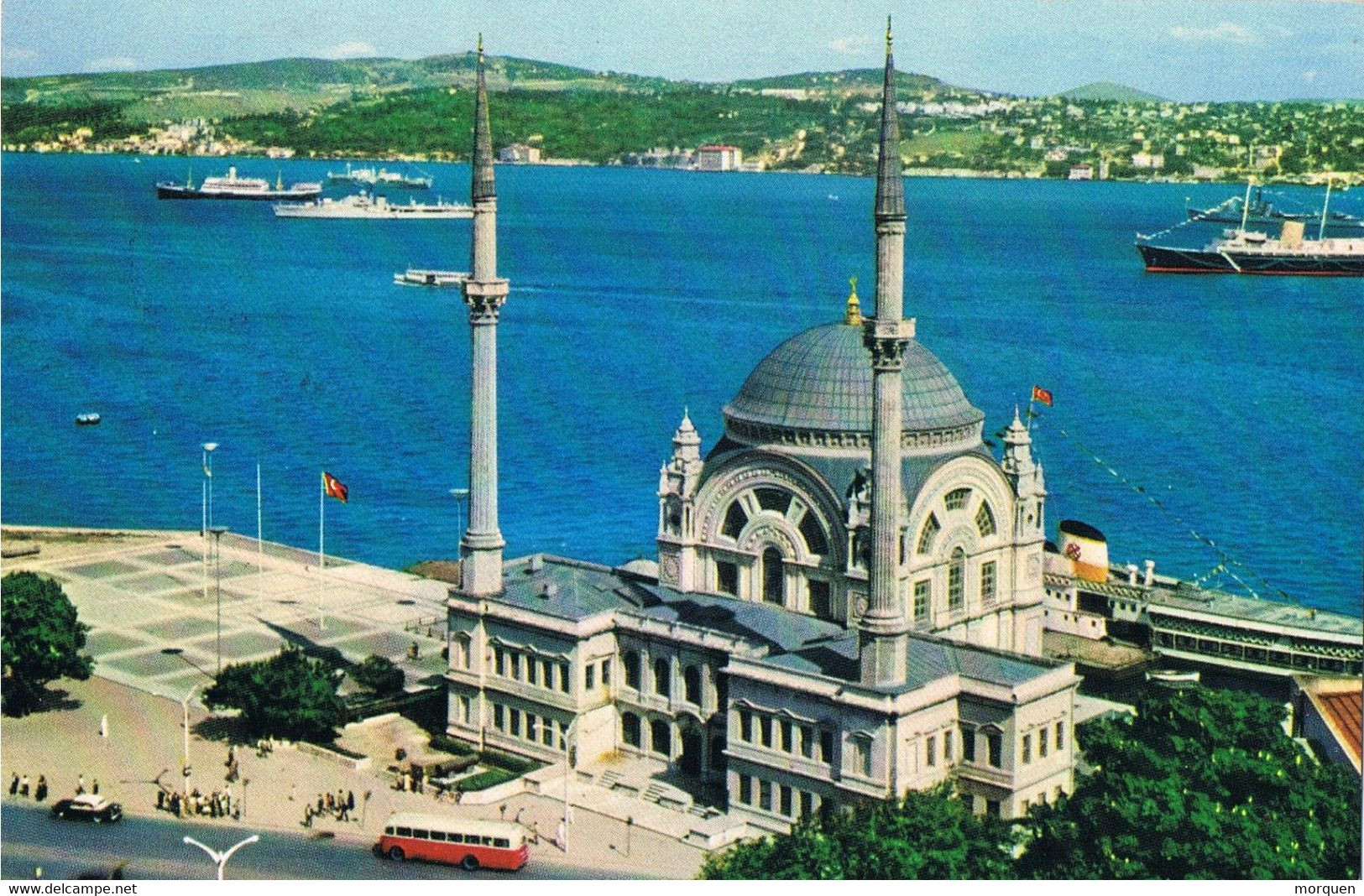 46540. Postal Aerea KARAKOY (Turquia) 1967. DOLMABAHÇE Mezquita De Istambul - Brieven En Documenten