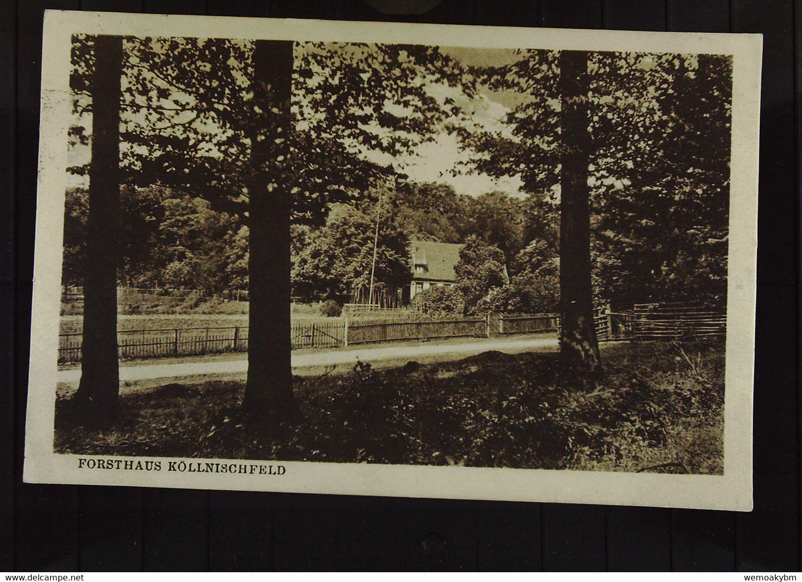 Ansichtskarte Vom Forsthaus In Köllnishfeld In Sw Vom 19.4..24 , Ohne Briefmarke Nach Hamburg - Springe