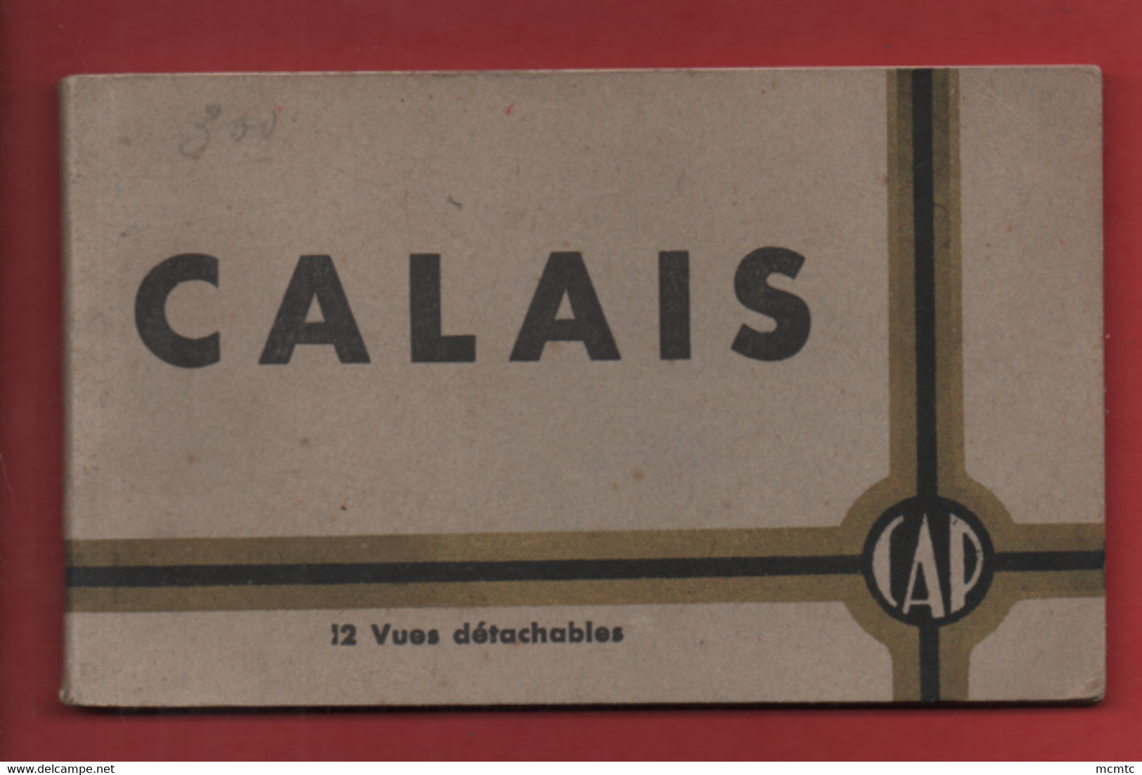 Carnet 12 Cartes : Calais - Calais