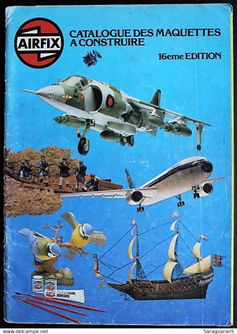 Catalogue Des Maquettes à Construire AIRFIX - 16ème édition - 1979 - Modellismo