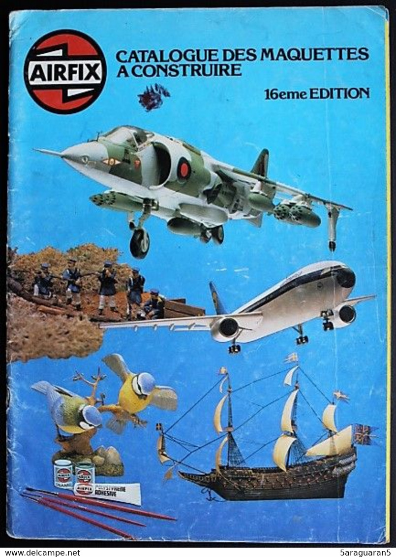 Catalogue Des Maquettes à Construire AIRFIX - 16ème édition - 1979 - Modelbouw