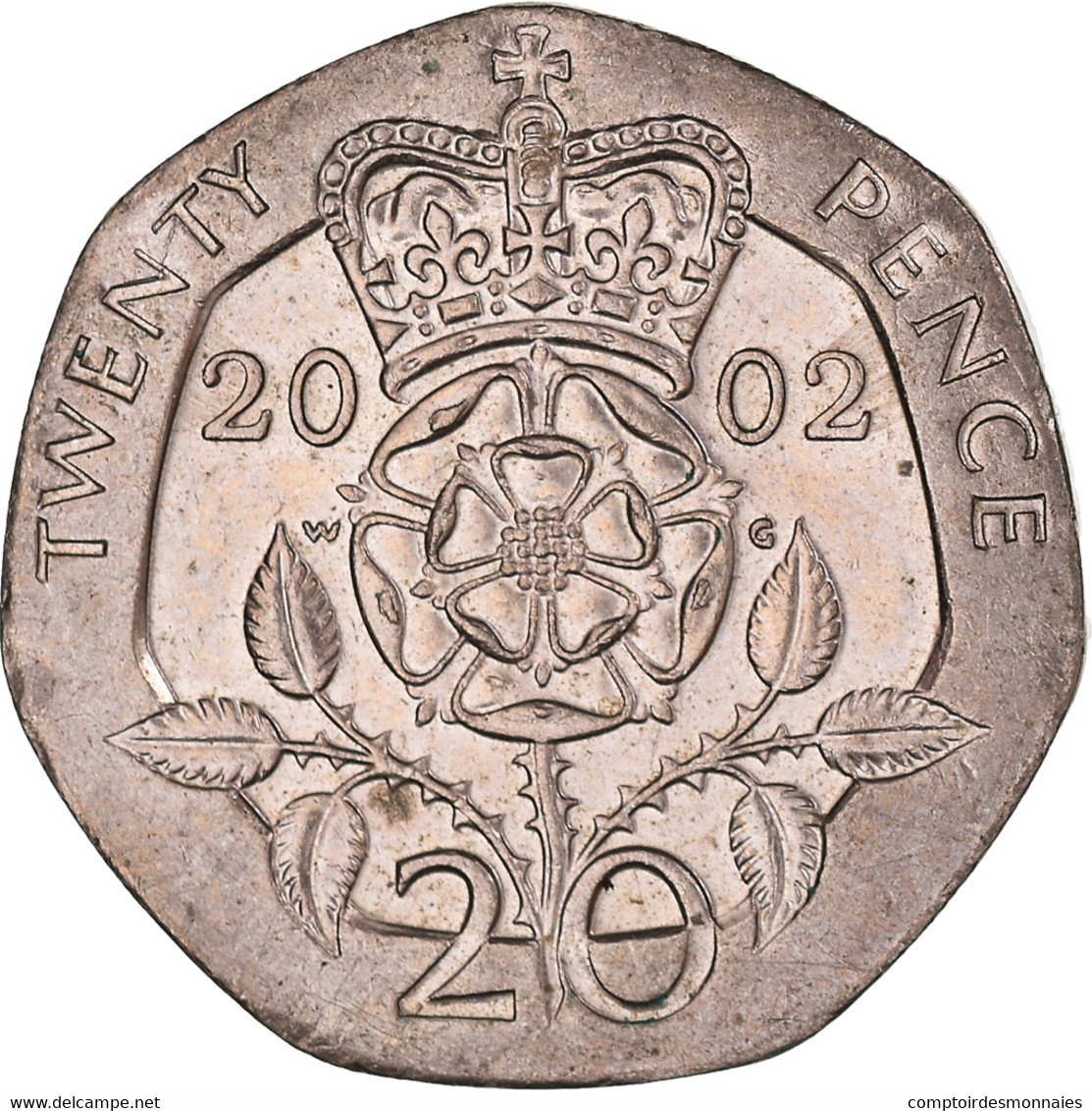 Monnaie, Grande-Bretagne, 20 Pence, 2002 - 20 Pence