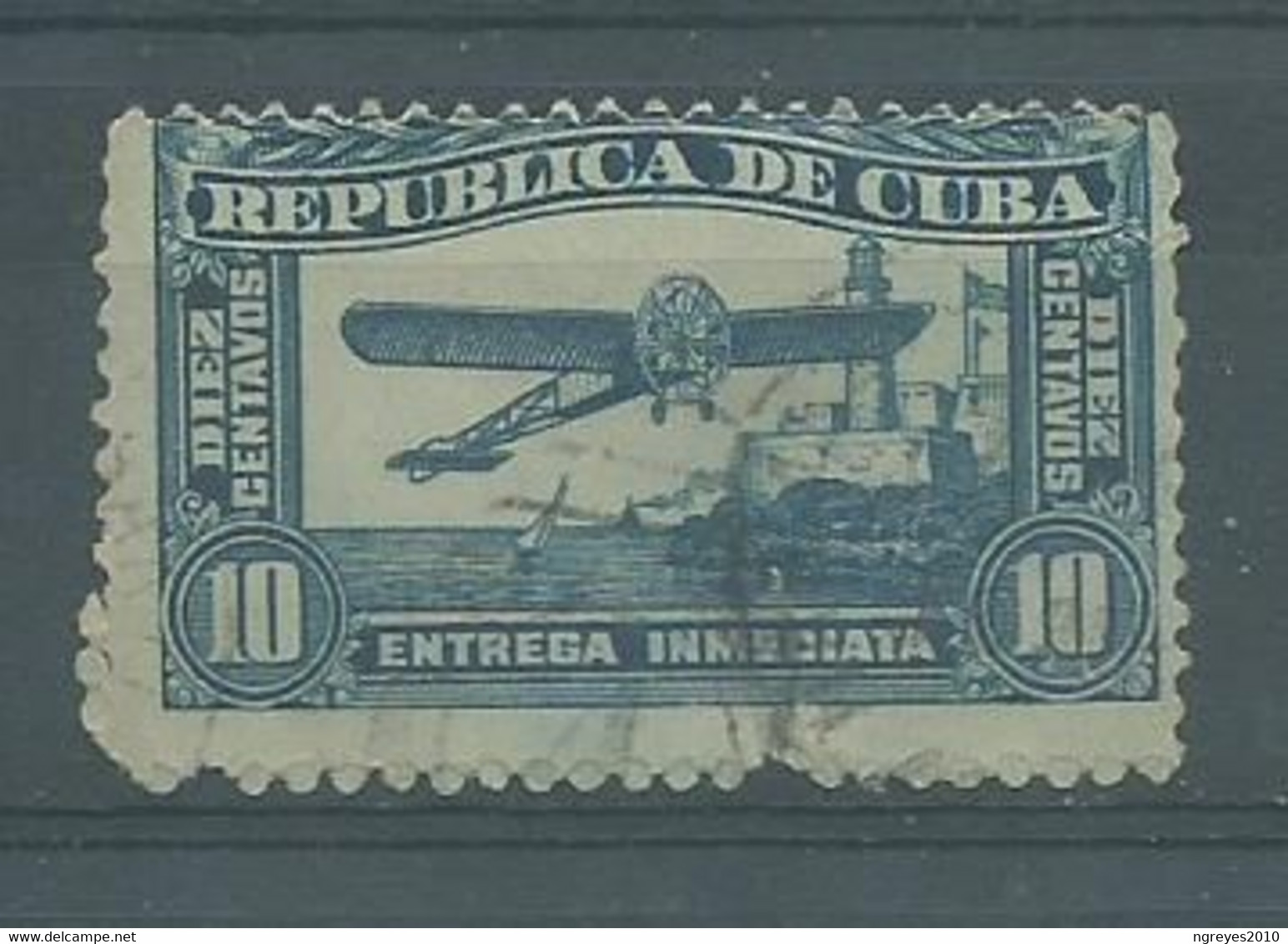 220041873  CUBA.  YVERT  T.P.L.E.  Nº  4 - Impuestos