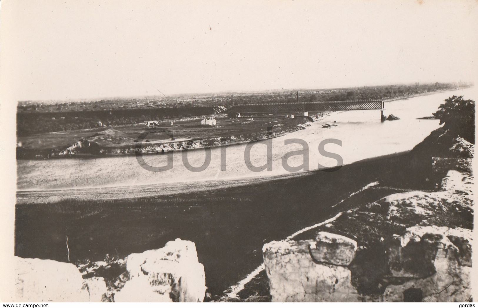 Moldova - Bessarabia - Tighina - Bender - Parcani - Damaged Bridge - Brucke - Nistru - Moldavie