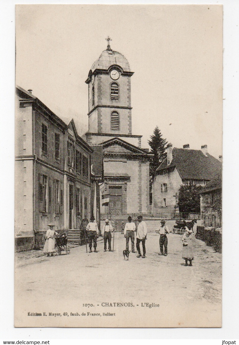 90 TERRITOIRE DE BELFORT - CHATENOIS L'Eglise - Châtenois-les-Forges