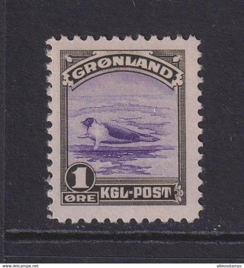 Greenland, Scott 10, MLH - Unused Stamps