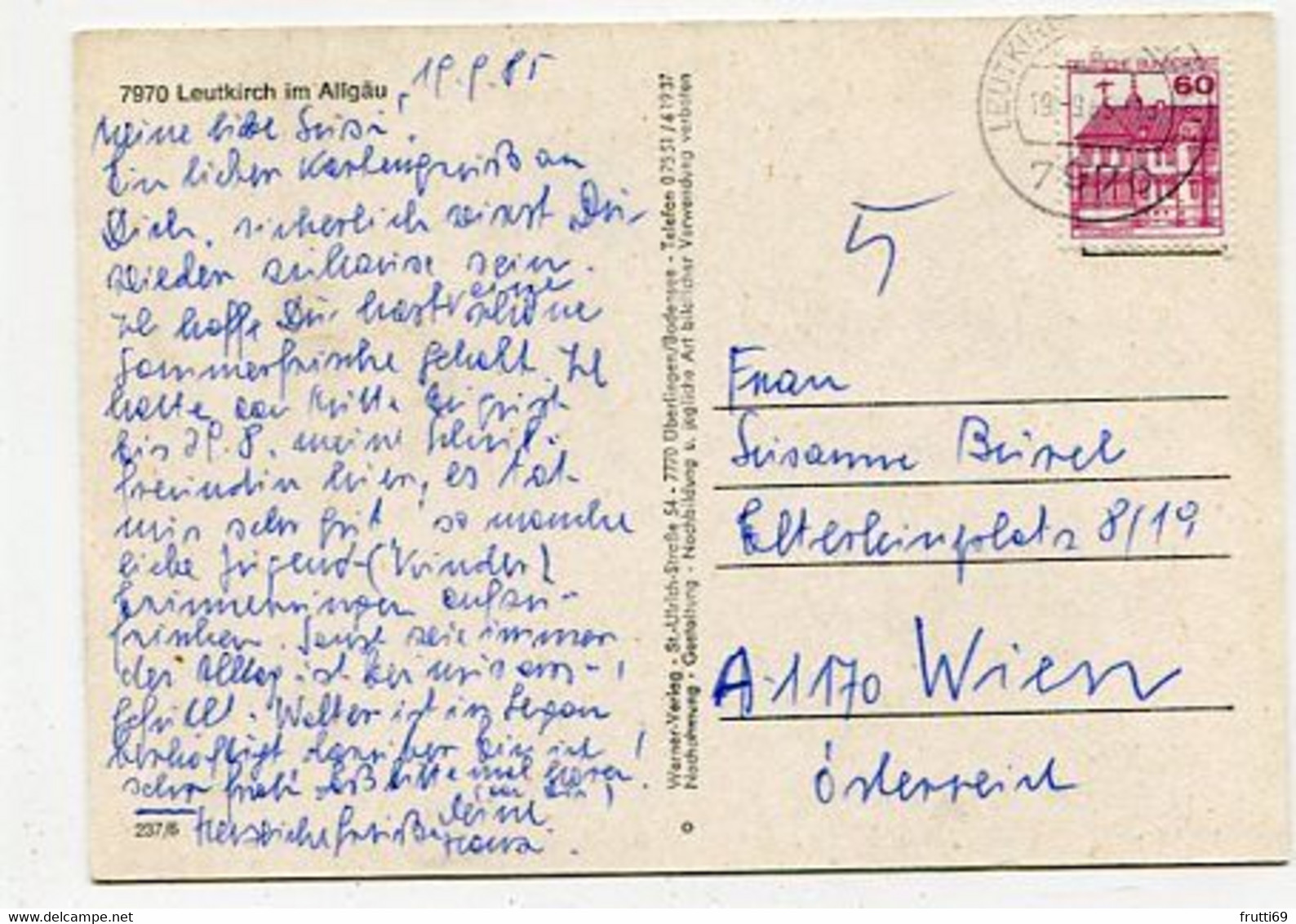 AK 076508 GERMANY - Leutkirch / Allgäu - Leutkirch I. Allg.