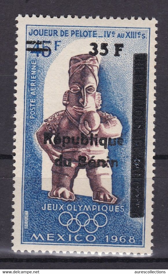 BENIN 1997 2000 MICHEL 1086 35F /45F Val. 100€ - JEUX OLYMPIQUES OLYMPIC MEXICO 1968 OVERPRINT SURCHARGE OVERPRINTED MNH - Bénin – Dahomey (1960-...)