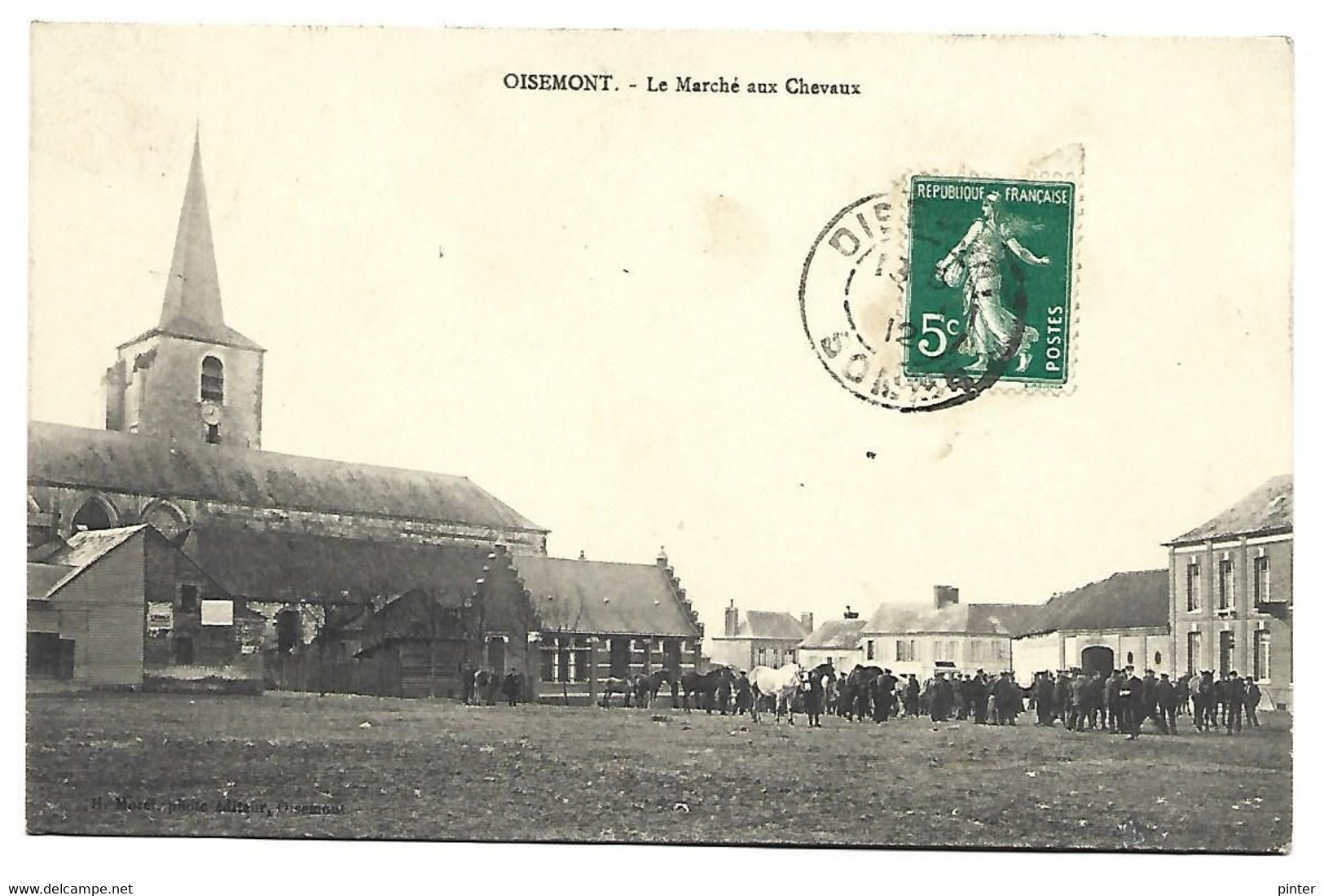 OISEMONT - Le Marché Aux Chevaux - Oisemont