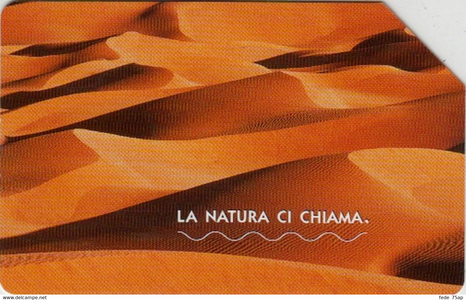 Scheda Telefonica TELECOM ITALIA "LA NATURA CI CHIAMA - IL SAHARA" - Catalogo Golden Nr. 141 EX 1639, Usata - DESERTO - Landscapes