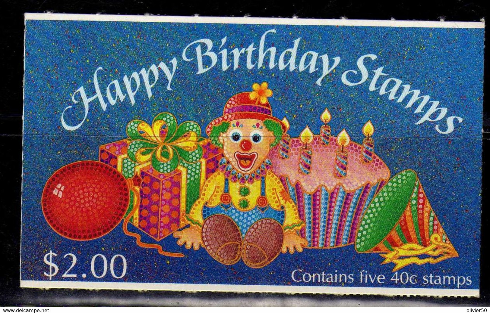 Nouvelle-Zelande - Carnet  Happy Birthday - Neufs** - MNH - Postzegelboekjes