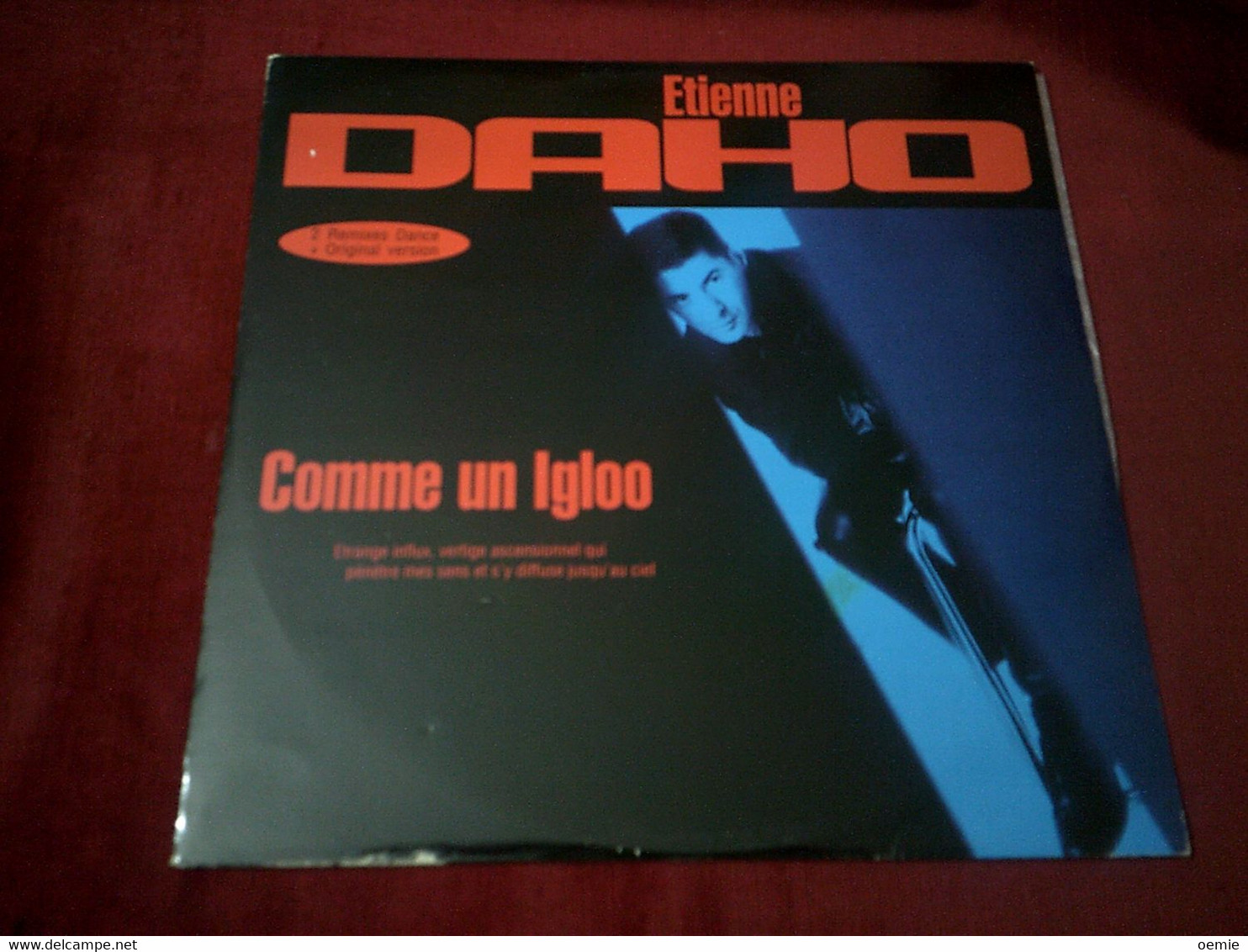 ETIENNE  DAHO   °  COMME UN IGLOO - 45 T - Maxi-Single