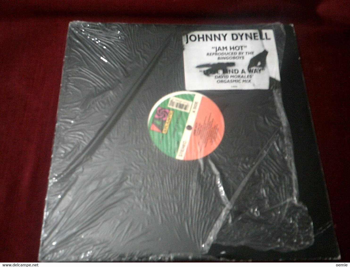 JOHNNY DYNELL   / JAM HOT - 45 T - Maxi-Single