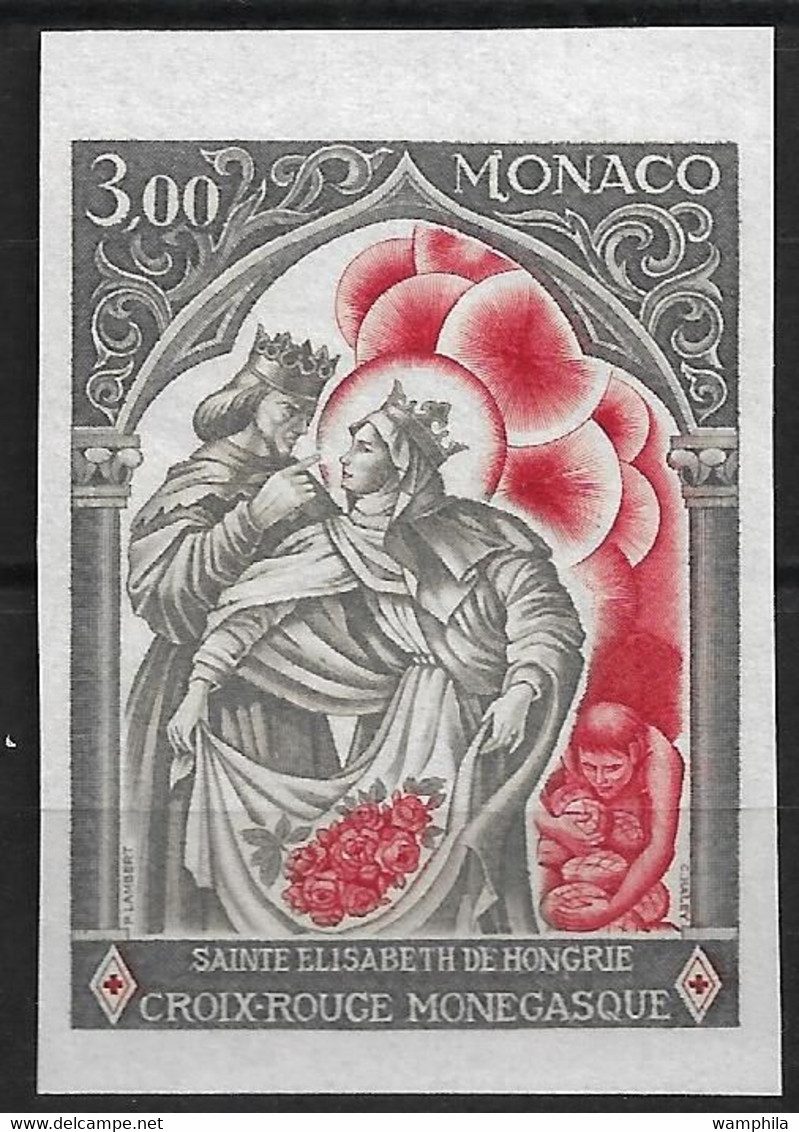 Monaco RARE Essai De Couleur N°788**Croix-rouge.. - Variétés