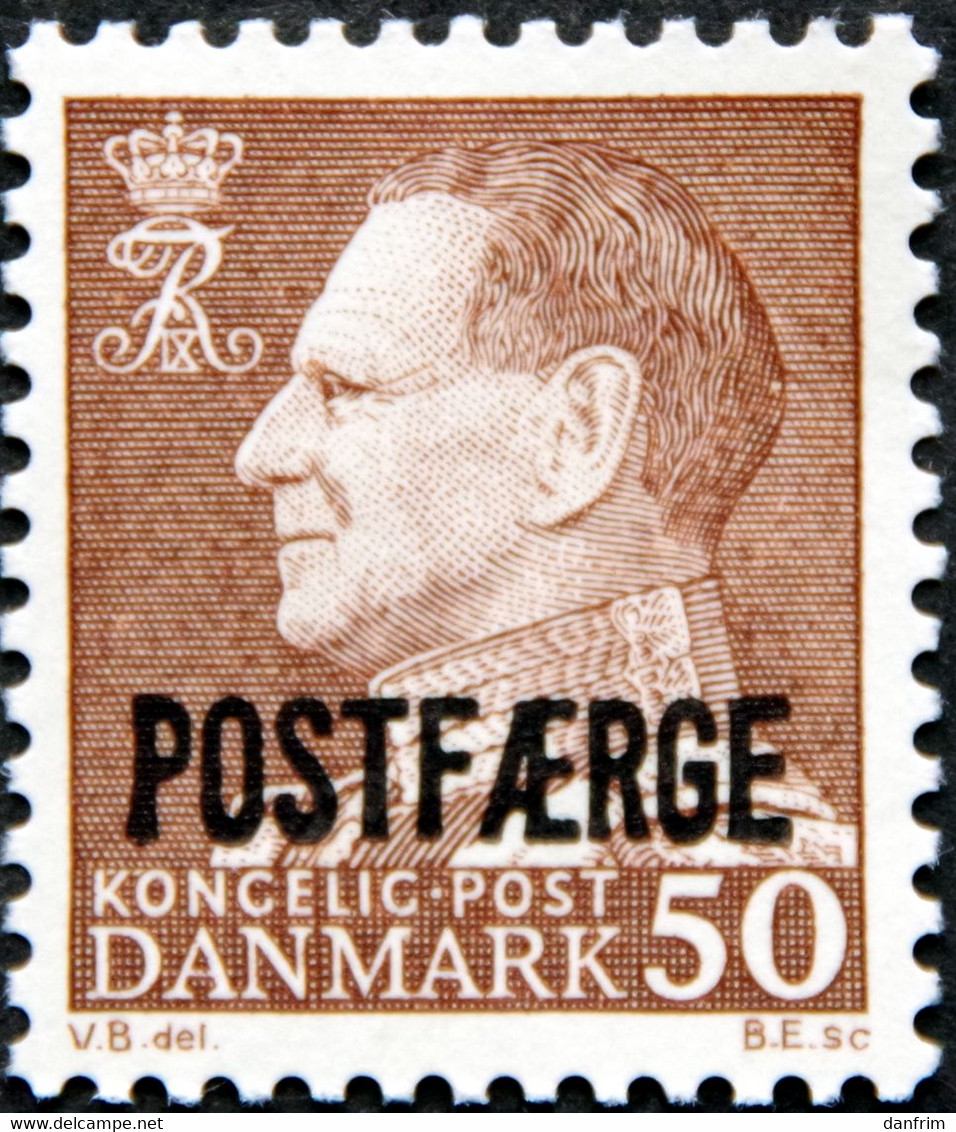 Denmark 1974     MiNr.46 MH (**) (parti G 2606 ) - Parcel Post