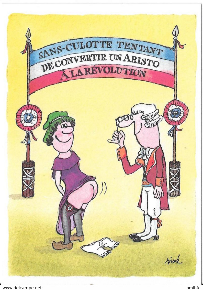 1789 - 1989 Liberté - Egalité - Hilarité - 5 Humoristes célèbrent le Bicentenaire (collection complète de 50 cartes)
