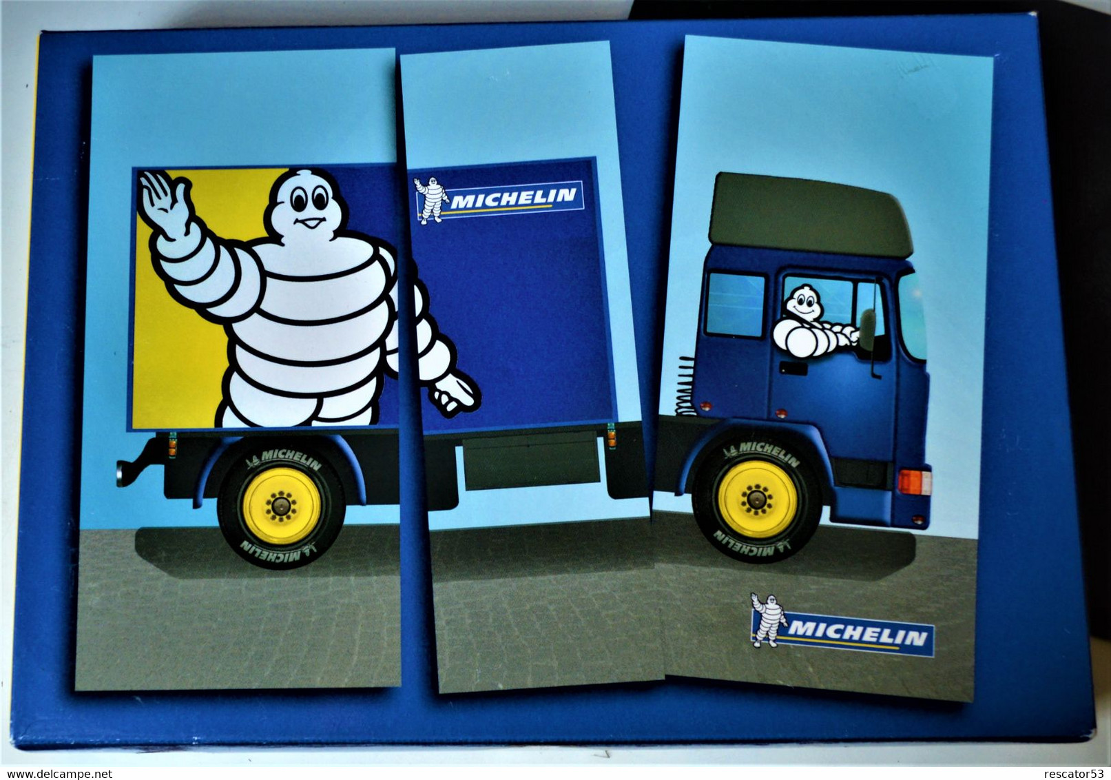 Collection Boite De Jeu Michelin Puzzle Casse-tête Camions - Casse-têtes