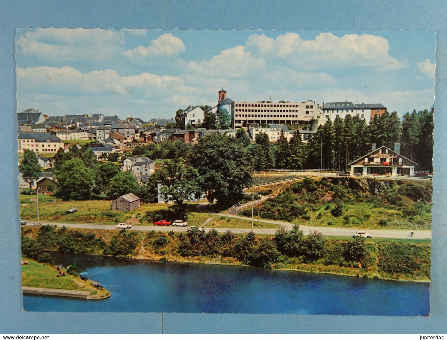 CPSM Neufchâteau Panorama Vu De La Route De Florenville - Neufchateau