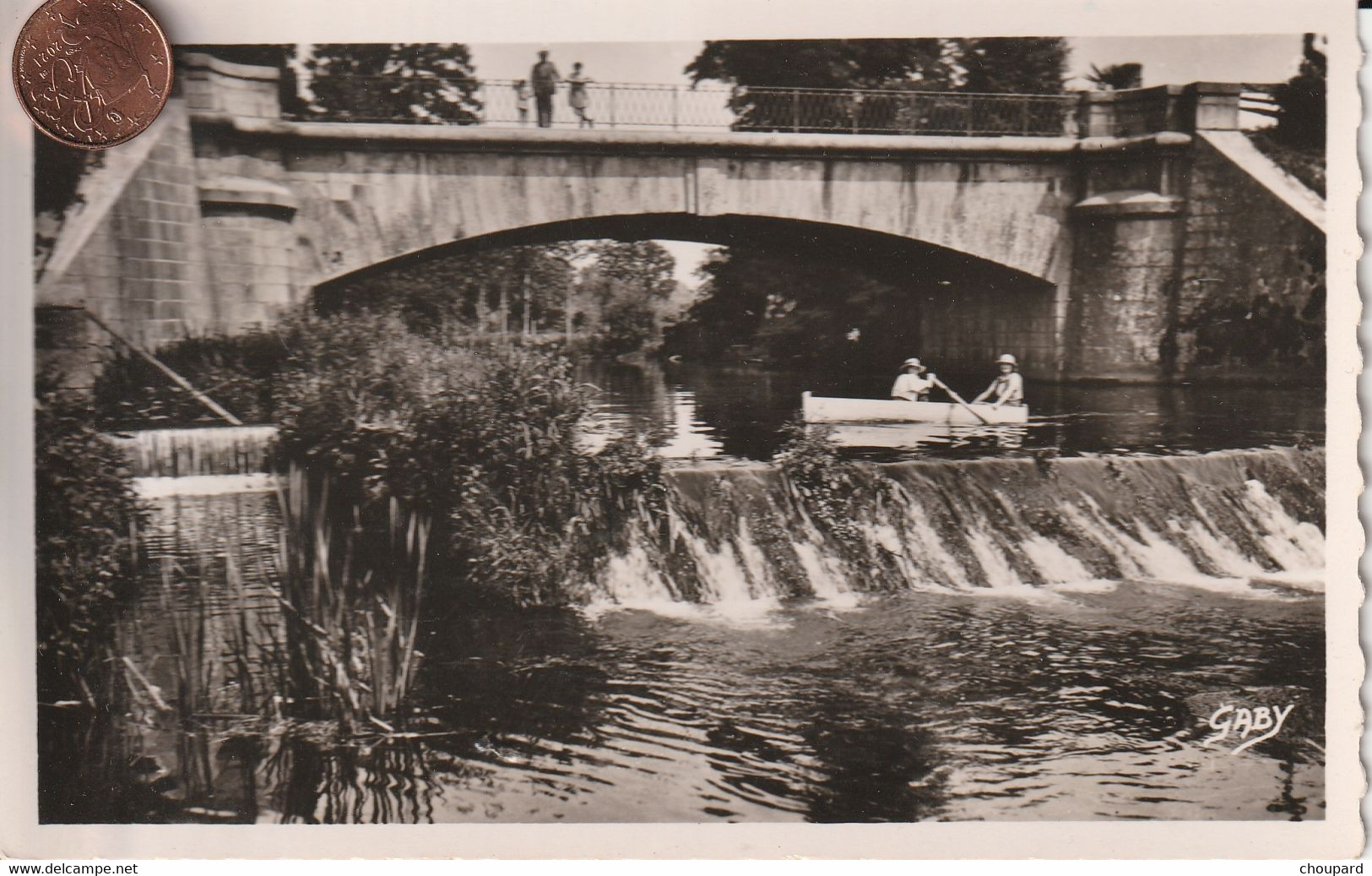 50- Carte Postale Semi Moderne Dentelée De  SAINT HILAIRE DU HARCOUET     Pont De Bretagne - Saint Hilaire Du Harcouet