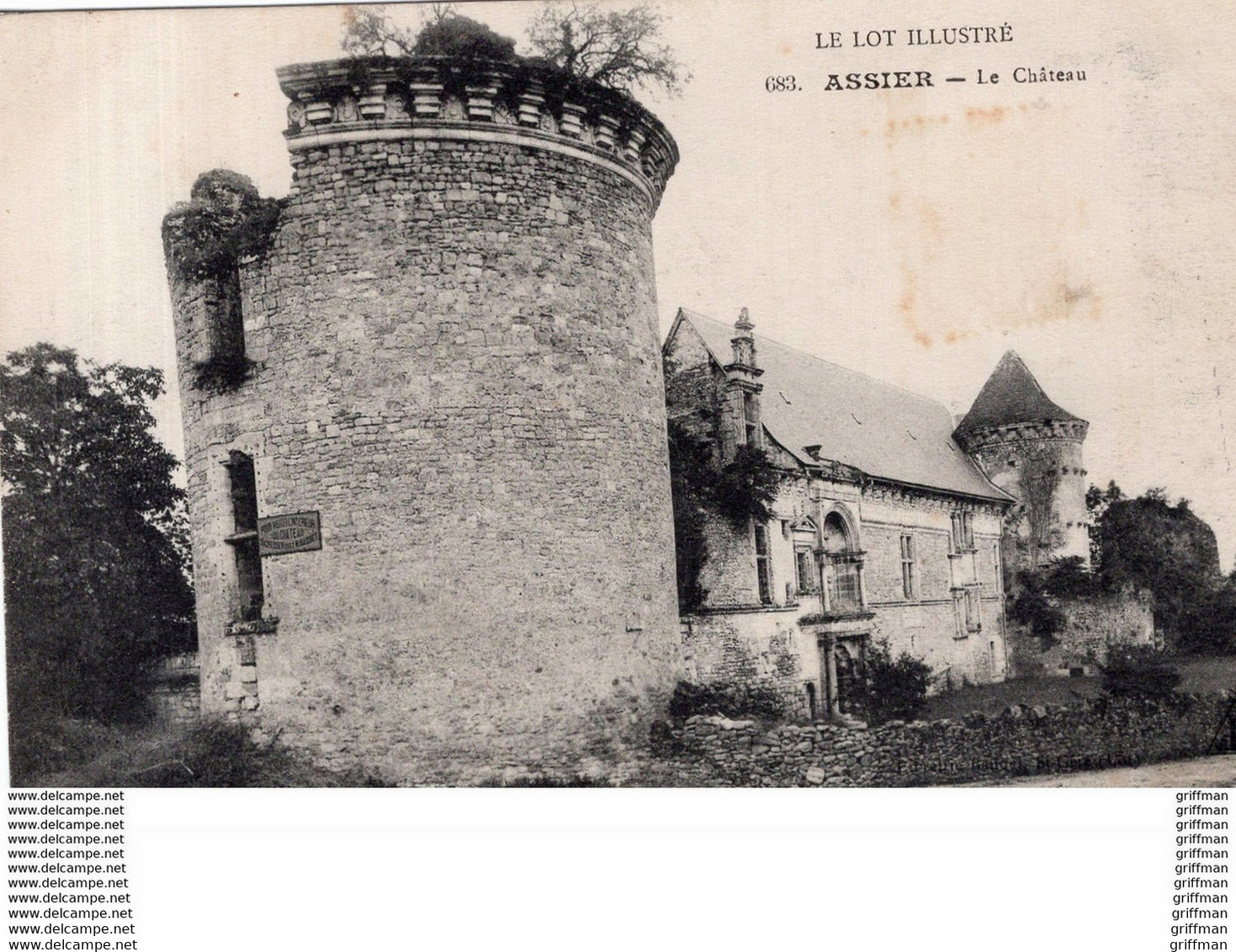 ASSIER LE CHATEAU TBE - Assier