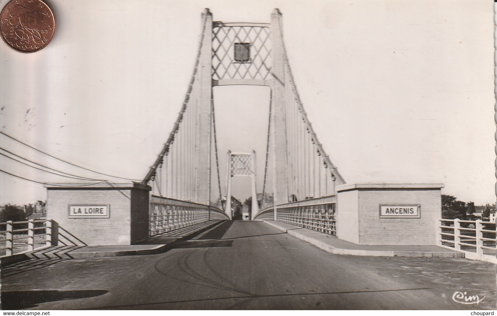 44- Carte Postale Semi Moderne Dentelée De  ANCENIS   Le Nouveau Pont - Ancenis