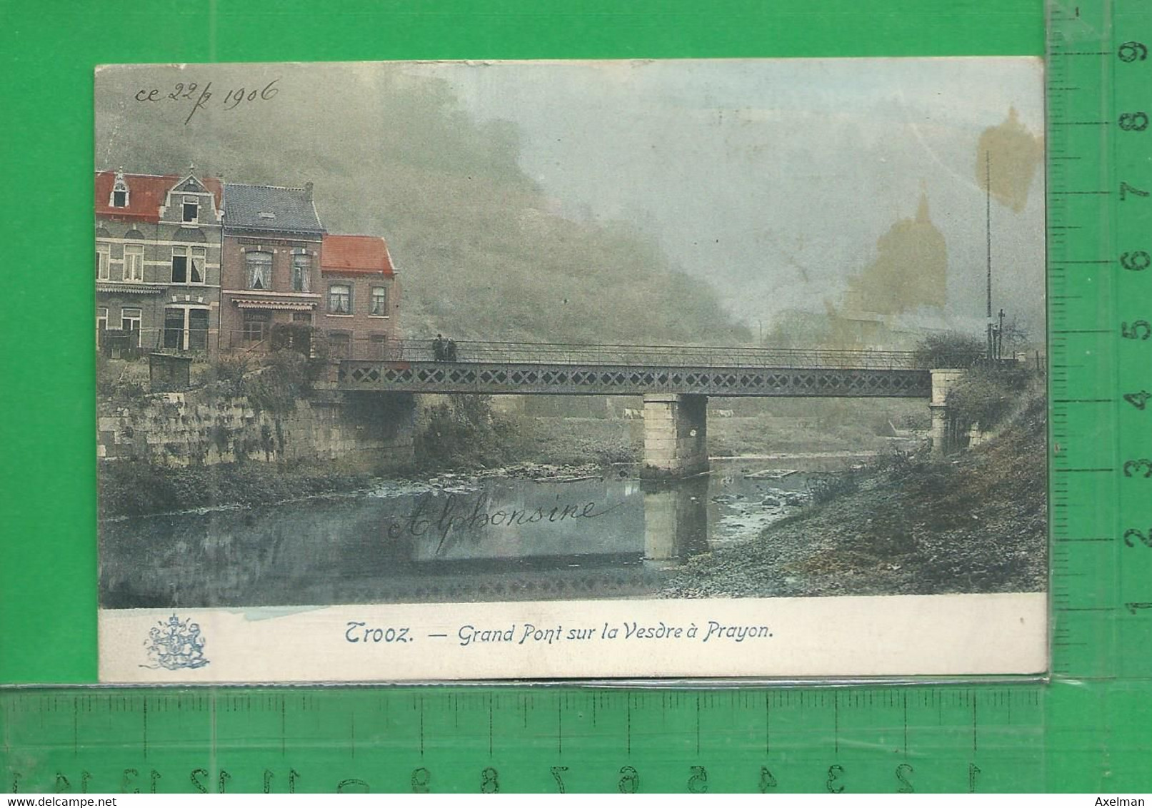 BELGIQUE, LIEGE, TROOZ : Grand Pont Sur La Vesdreà Prayon - Trooz