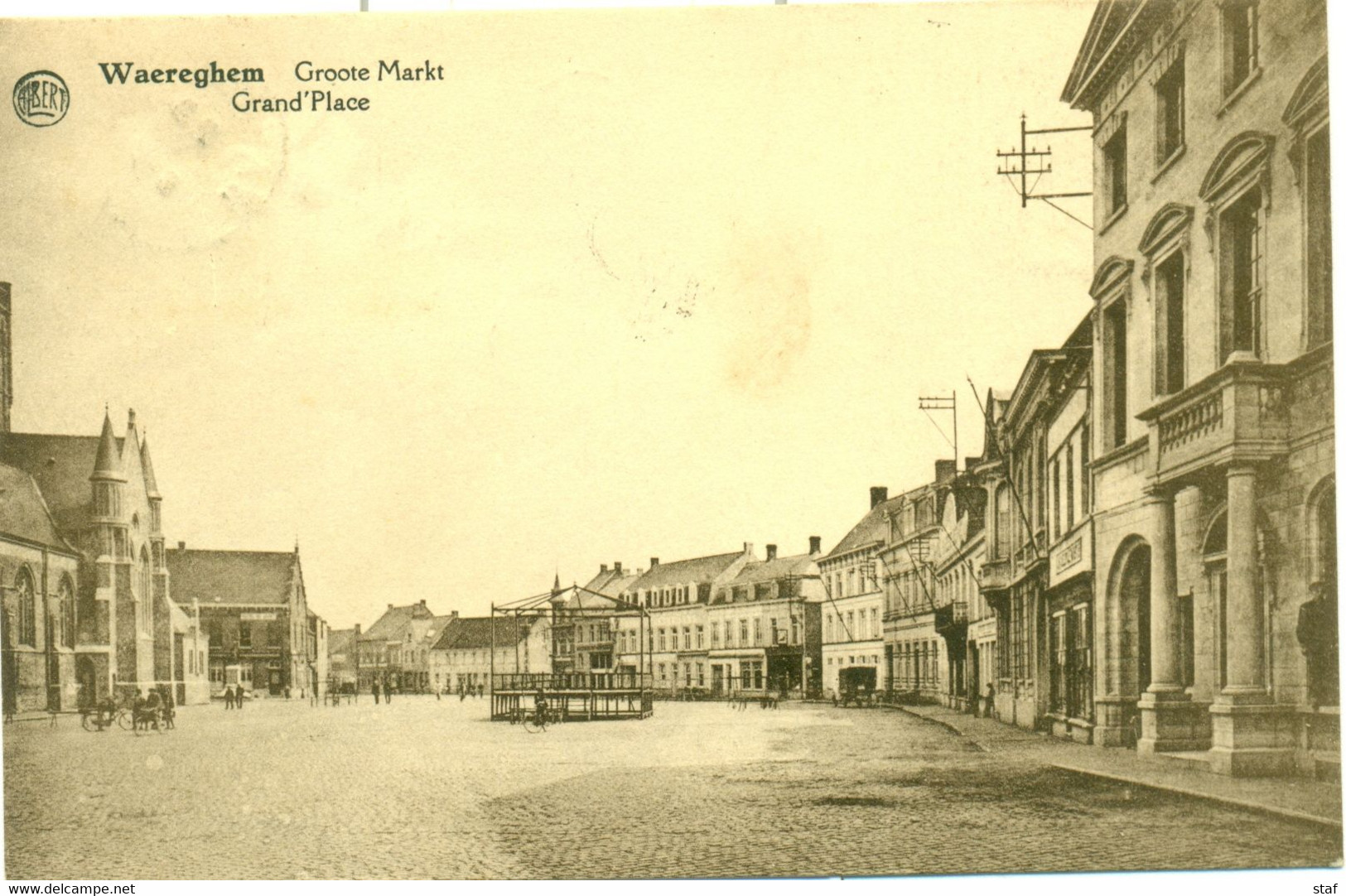 Waregem : Grote Markt : 1927 - Waregem