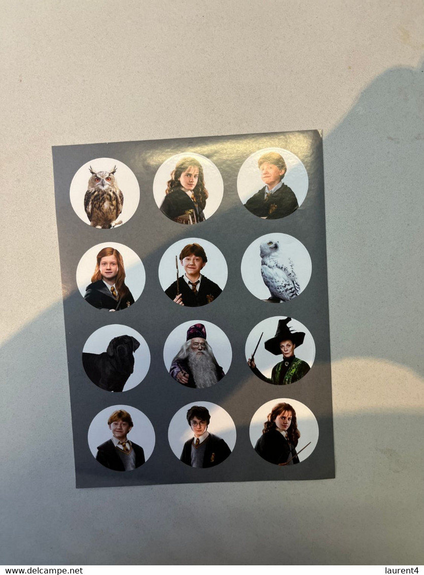 (folder 4-9-2022) Movie - Harry Potter - Wizarding World Folder (+ 1 Cover) + 12 Stickers - Presentation Packs