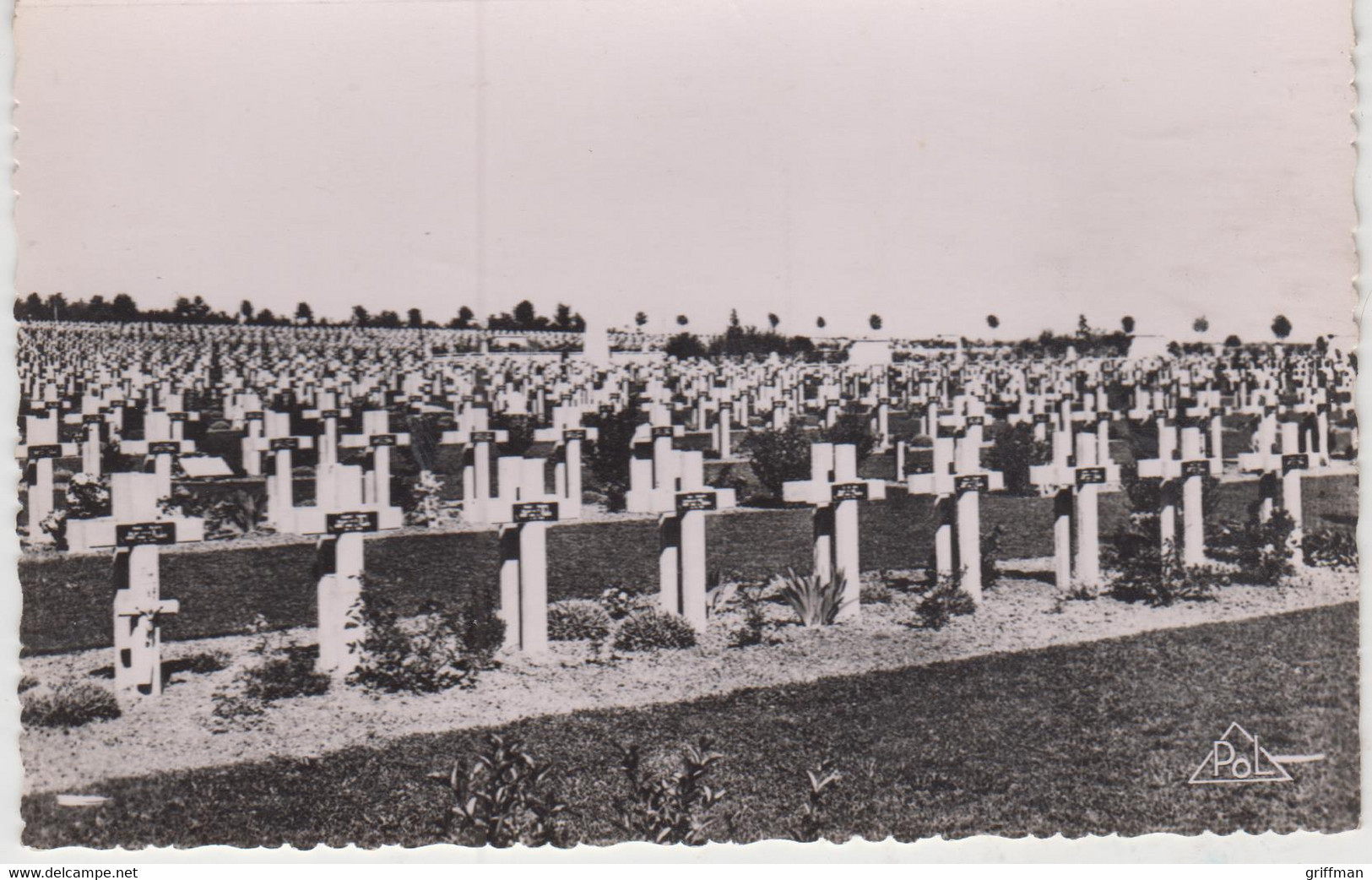 SOUAIN LE CIMETIERE MILITAIRE CPSM 9X14 TBE - Souain-Perthes-lès-Hurlus