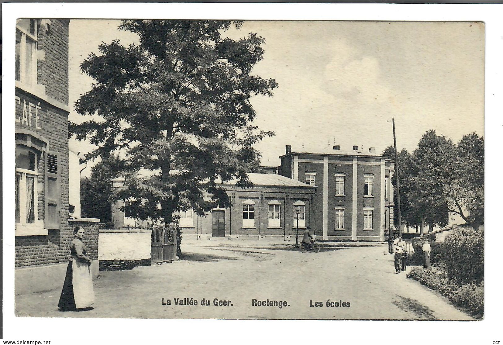 Roclenge-sur-Geer   Bassenge  Les écoles  La Vallée Du Geer    Edit Librairie Olyff Hasselt  1003 - Bassenge