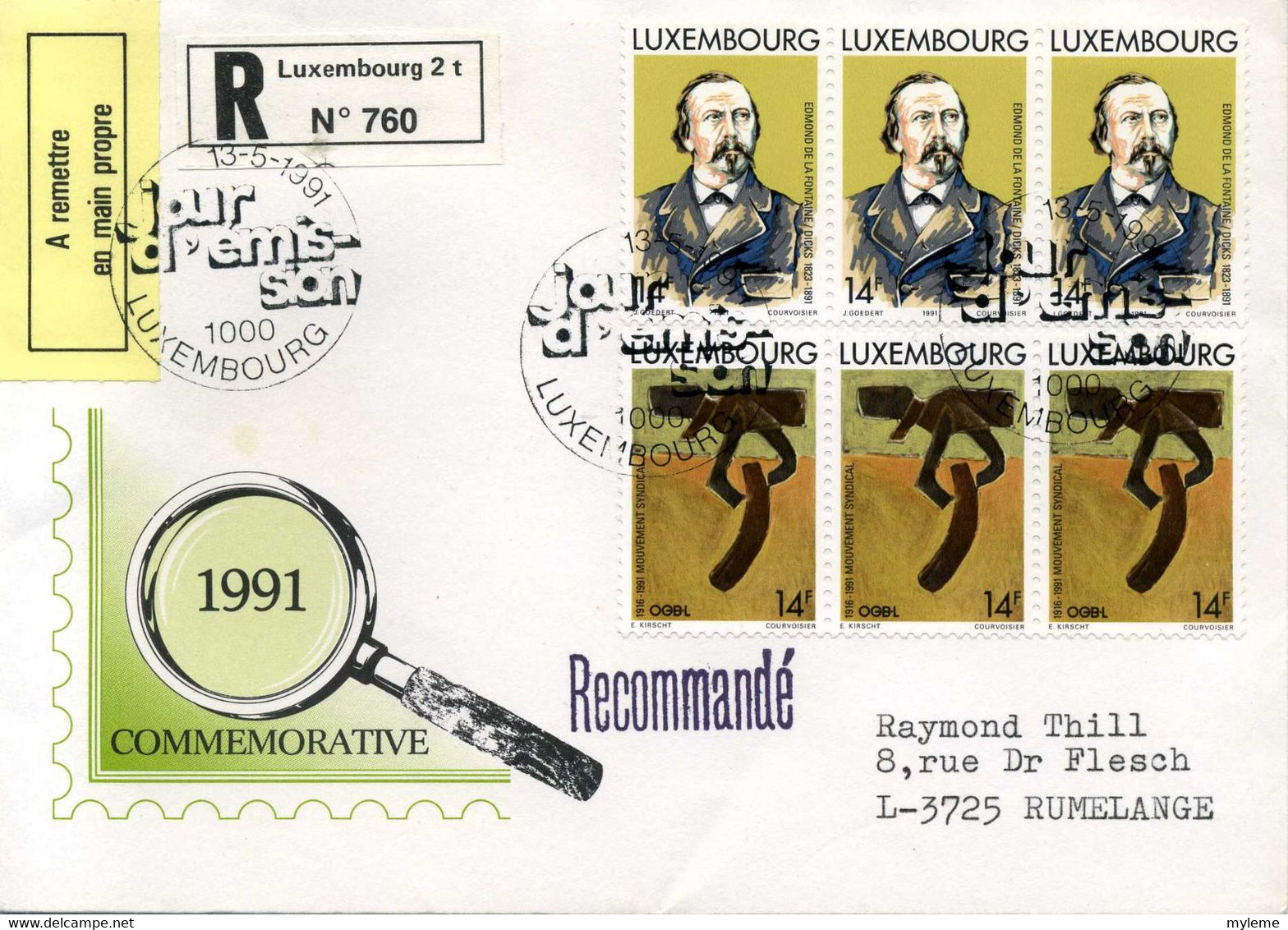 Z25-2 Luxembourg  FDC N° 1225 à 1226  En Parfait état . A Saisir !!! - Cartas & Documentos