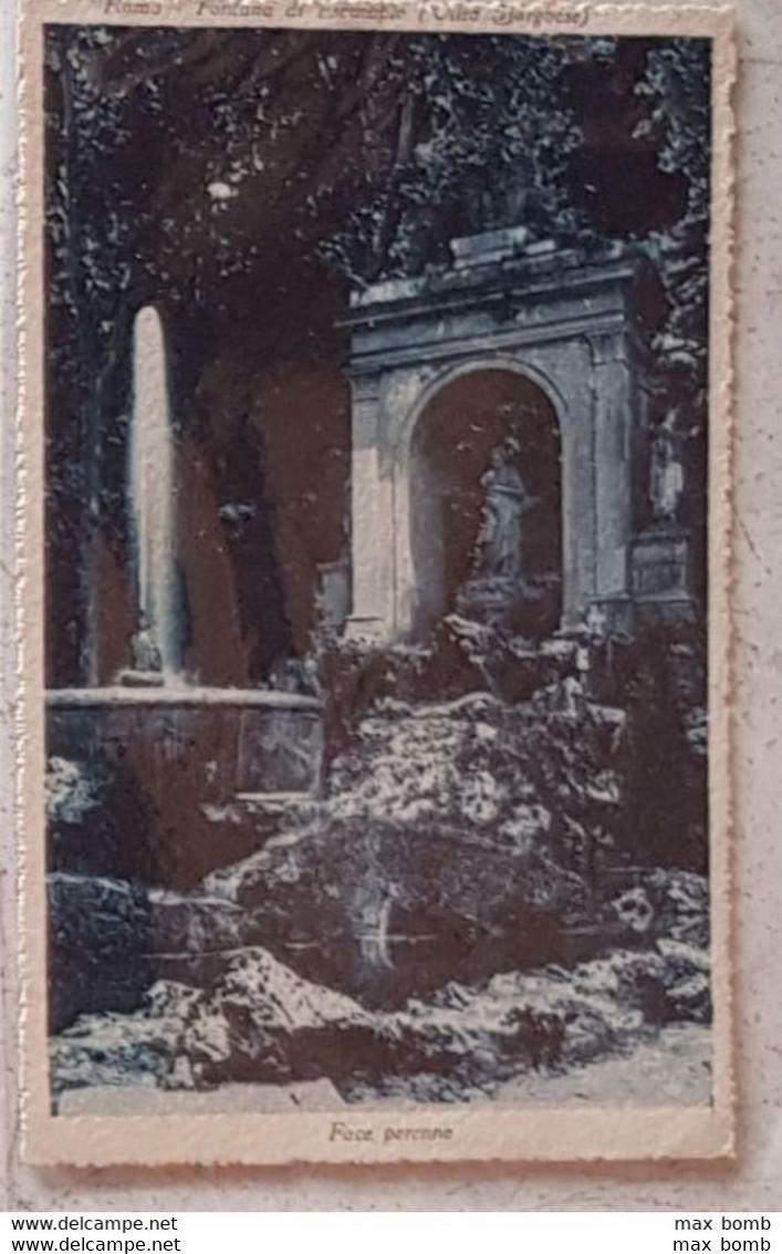 1918 ROMA 6 - FONTANA ESCULAPIO VILLA BORGHESE - Parchi & Giardini