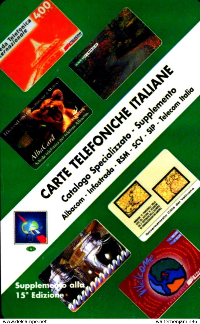 G 2317 819 C&C 4439 SCHEDA TELEFONICA NUOVA CATALOGO SPECIALIZZATO - PROVA ARC - Usages Spéciaux