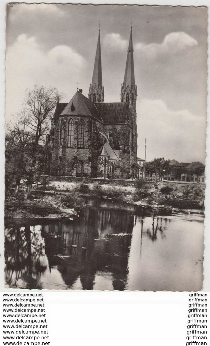 SARRALBE LA CATHEDRALE AVANT L'INCENDIE 1954 TBE - Sarralbe