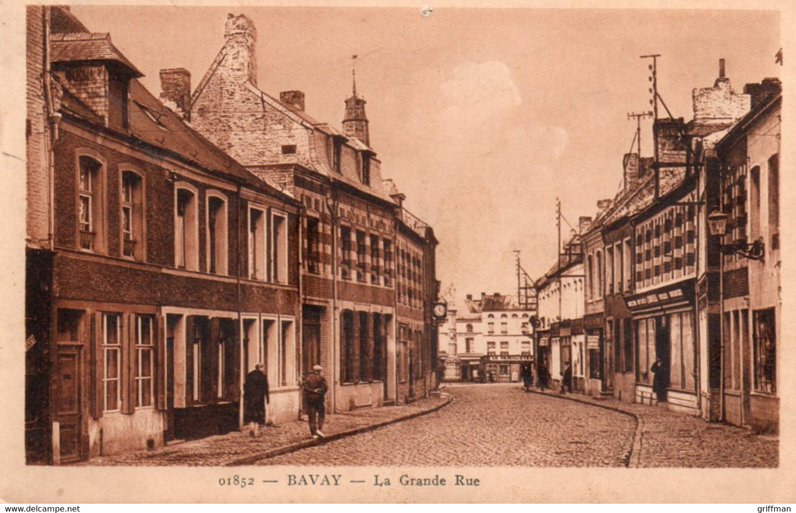 BAVAY LA GRANDE RUE 1930 TBE - Bavay