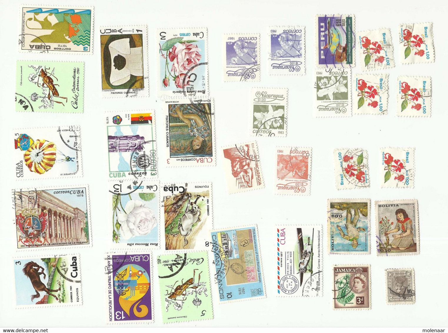 Sigarenkist Vol Met Zakjes Afgeweekte Postzegels Totall 125gram  (8356) - Lots & Kiloware (mixtures) - Min. 1000 Stamps