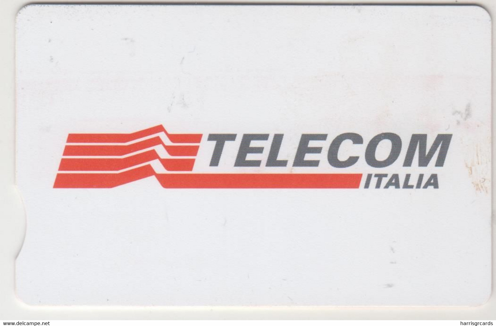 ITALY - Military Card Red Old Logo Telecom (code 00077), 10 €, Used - Usages Spéciaux