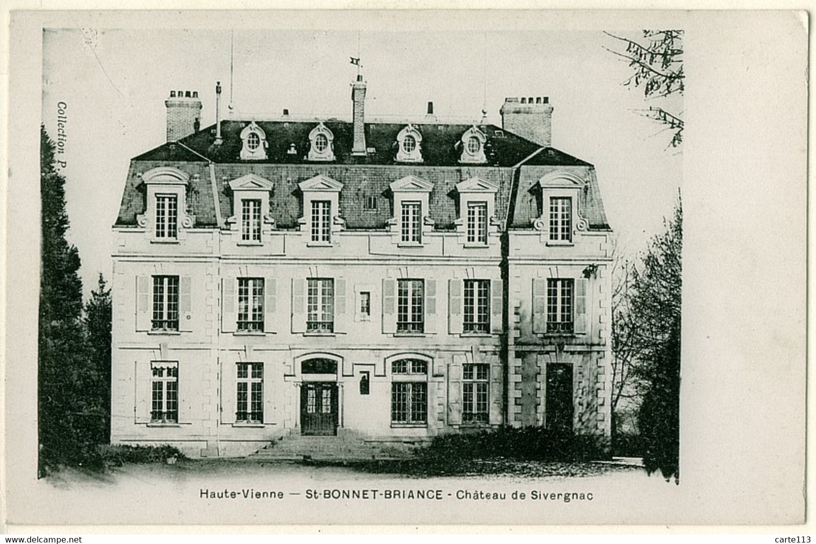 87 - B15232CPA - SAINT BONNET BRIANCE - Chateau De Sivergnac - Parfait état - HAUTE-VIENNE - Andere & Zonder Classificatie