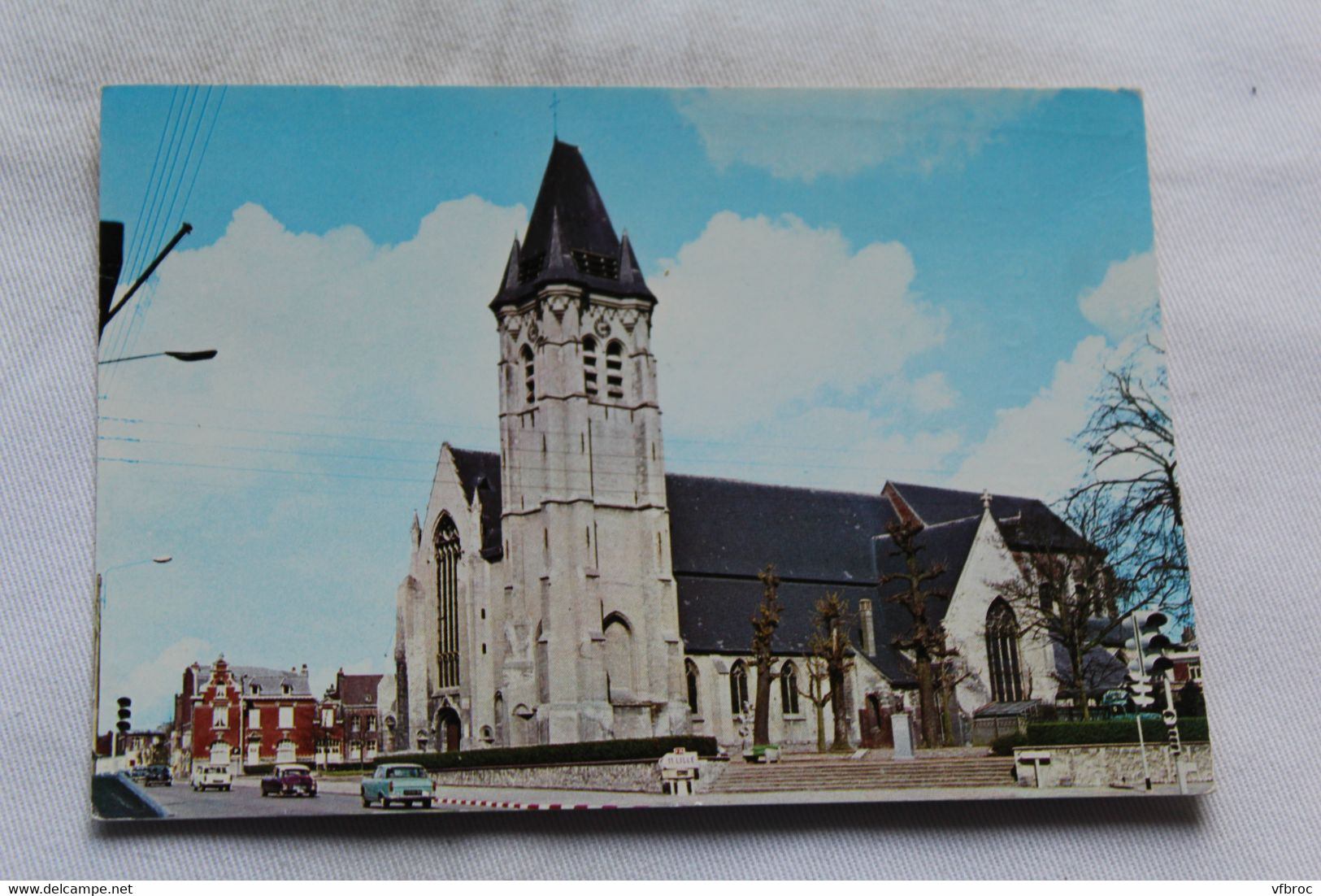 Cpm 1978, Seclin, La Collégiale Saint Piat, Nord 59 - Seclin