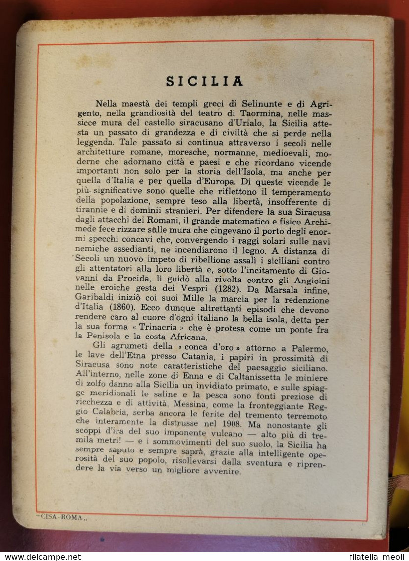 SICILIA QUADERNO ANNI '30-'40 - Matériel Et Accessoires
