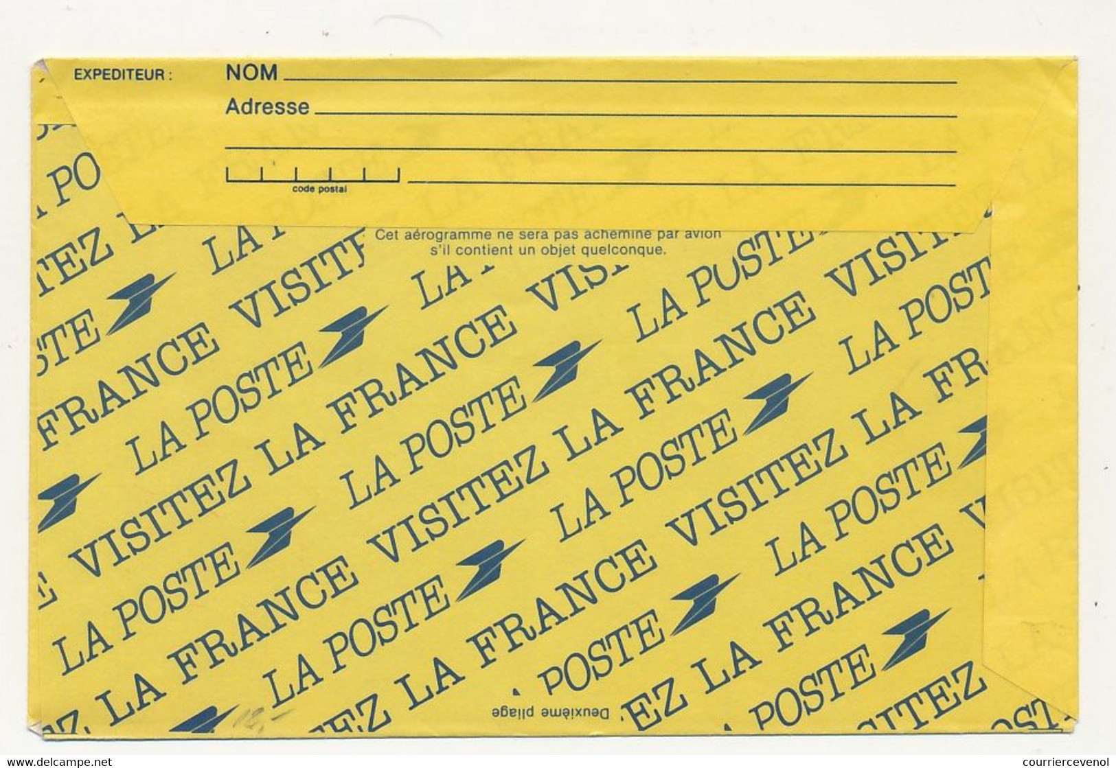 FRANCE => Aérogramme 3,50 Repiquage "36e Salon De L'Aéronautique... Le Bourget" 31/5/1985 - Aerograms