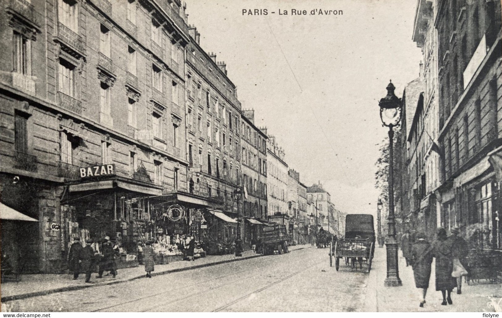 Paris - 20ème Arrondissement - La Rue D’avron - Bazar Commerce Magasin - Arrondissement: 20